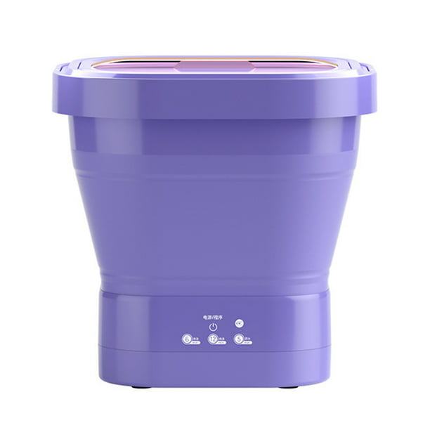 Lavadora Portátil Pequeña Lavadoras plegables para el hogar Mini lavadora  portátil pequeña para bragas (UE) Likrtyny Libre de BPA