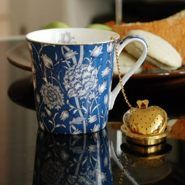 Colador de té de acero inoxidable 1 pieza, bolas de té, colador infusor de  té de acero inoxidable 304 para taza y tetera, soporte para filtro de té,  infusor de especias para