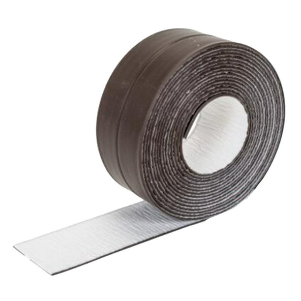 Cinta impermeable para calafatear cinta adhesiva flexible autoadhesiva para  cocina, baño, inodoro, pared del fregadero, borde de lavabo (0.866 in x