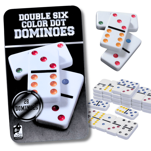 Domino Juego De Mesa Set 28 Pcs