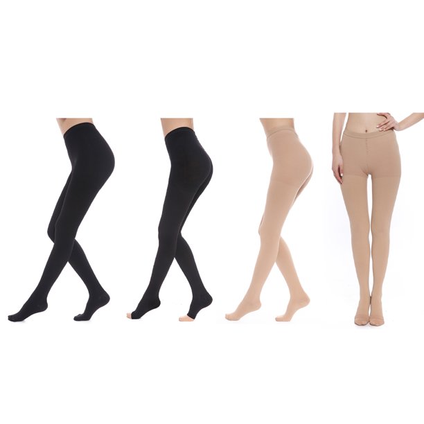 Medias de Compresión para Mujeres Hombres, Calcetines de Compresión Cortas,  varicosas, Piernas - Sunnimix Medias de compresión