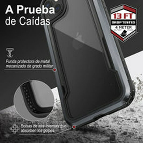 Funda Raptic Defense Shield Uso Rudo Aluminio Para Iphone 11 Pro Rose Gold