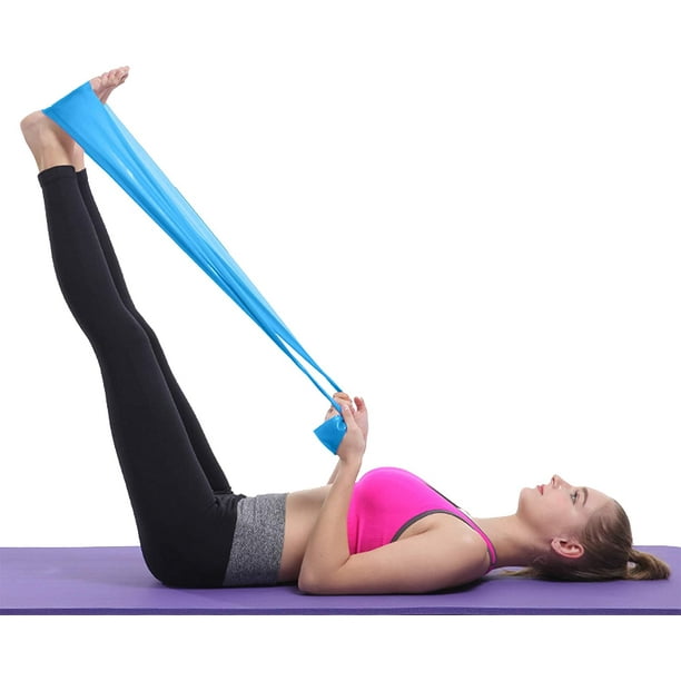 Banda Elastica de Yoga para Entrenamiento Bandas De Resistencia Pilates  Fitness