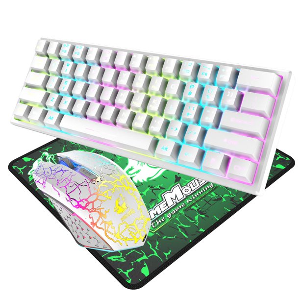 Conjunto de teclado y mouse inalámbricos Plug & Play silencioso Azul  Sunnimix Ratón Teclado Inalámbrico