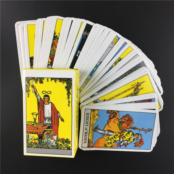 Juego De Cartas De Tarot De Rider Español, Juego De Mesa De