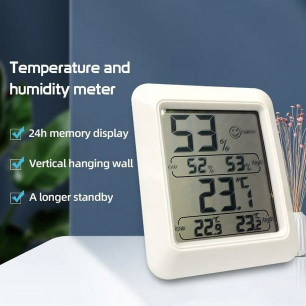 Termometro De Interior, Medidor De Humedad Y Temperatura