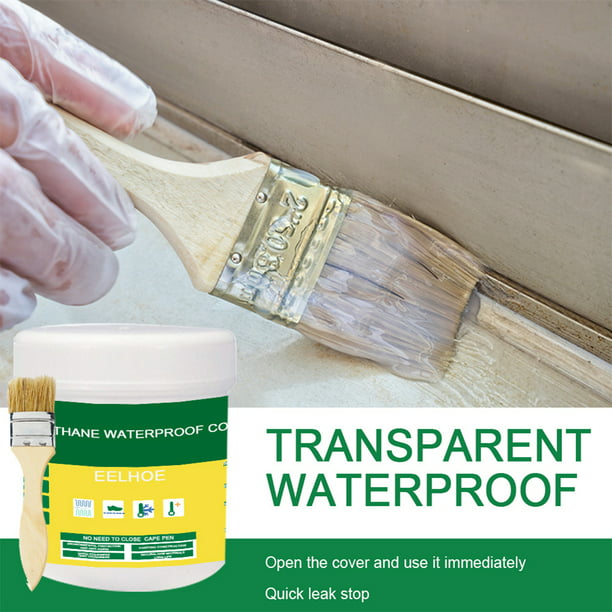 Pegamento antifugas de 100g pasta selladora de reparación adhesiva impermeable  transparente para suelo JShteea Libre de BPA