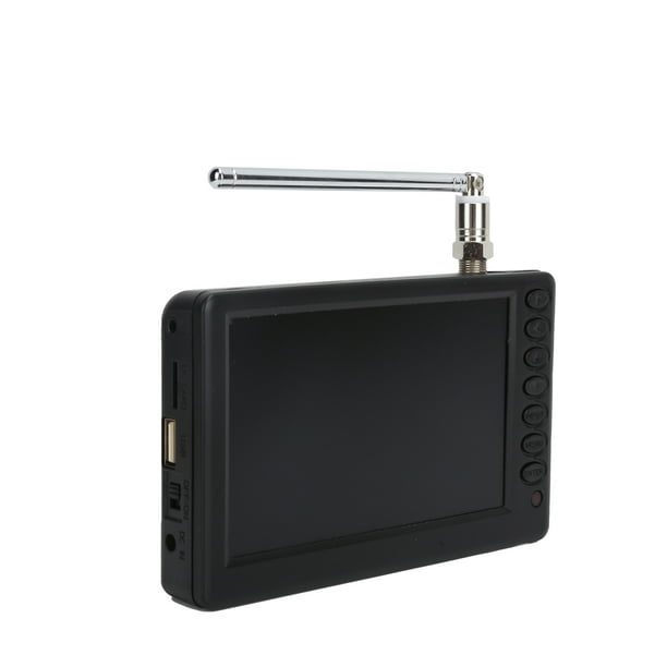 LEADSTAR-TV portátil ATSC tdt de 9 pulgadas, dispositivo de TV Digital y  analógica, altavoz frontal
