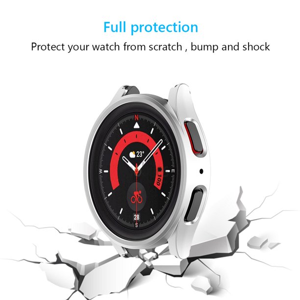 Protector De Reloj Funda protectora de reloj para Samsung Galaxy Watch 5  Pro 45mm Likrtyny Para estrenar