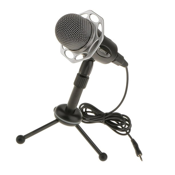 Micrófono USB, Micrófono de Grabación de Condensador para Podcast, Estudio,  Transmisión, Sunnimix micrófono de escritorio