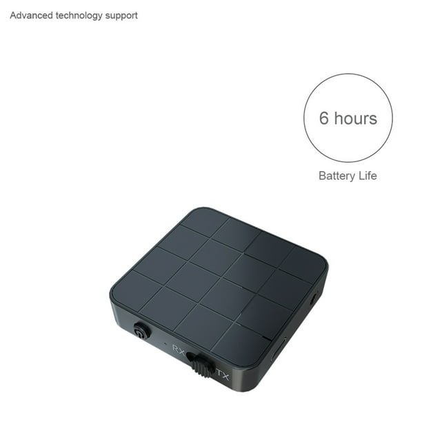 Adaptador Receptor Audio Bluetooth 4.2 Recargable Inalambric