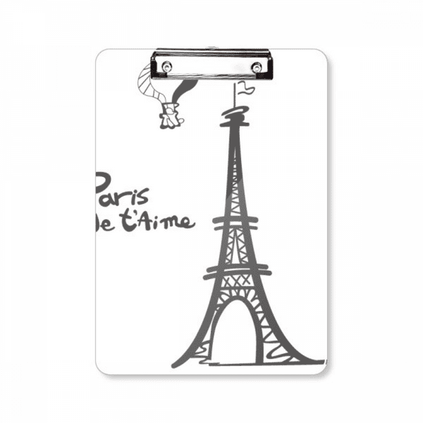 dibujo de parís