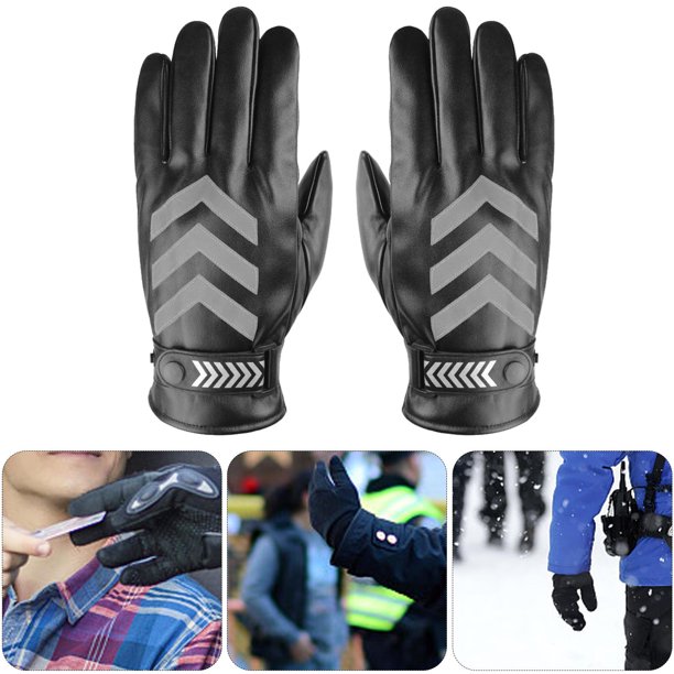 Guantes cálidos de invierno para hombre táctil Resistencia al agua  Antideslizante Guantes térmicos a prueba para conducir, Clima M Macarena  Guantes de montar