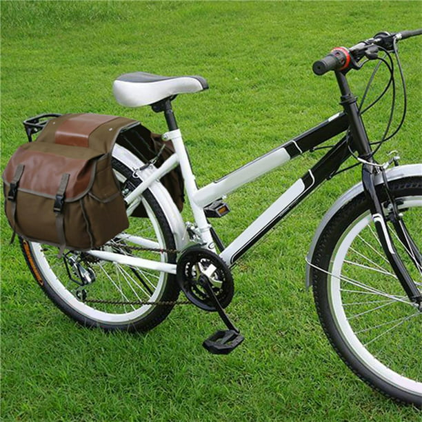 Bolsas de bicicleta para portabicicicletas – Alforjas impermeables con  reflectores laterales y inferiores de espuma extra acolchados, bolsa de