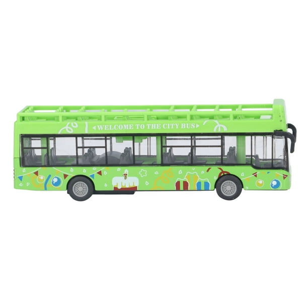 Juguete modelo de autobús juguete modelo de autobús de aleación y plástico  regalo de juguete de autobús urbano portátil para niños mayores de 3 años  ANGGREK Otros