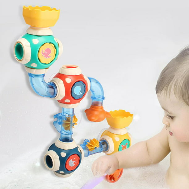 Juguetes de Bañ Bebés Fuente Cohete Juguetes de Baño Bañera para Pequeños  Juguetes de Baño Juegos de Baoblaze juguetes de bañera