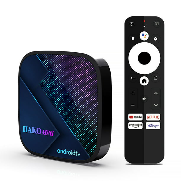 Caja de TV Android Amlogic S905Y4, caja de red para cine en casa (enchufe  de la UE) Likrtyny Accesorios electrónicos