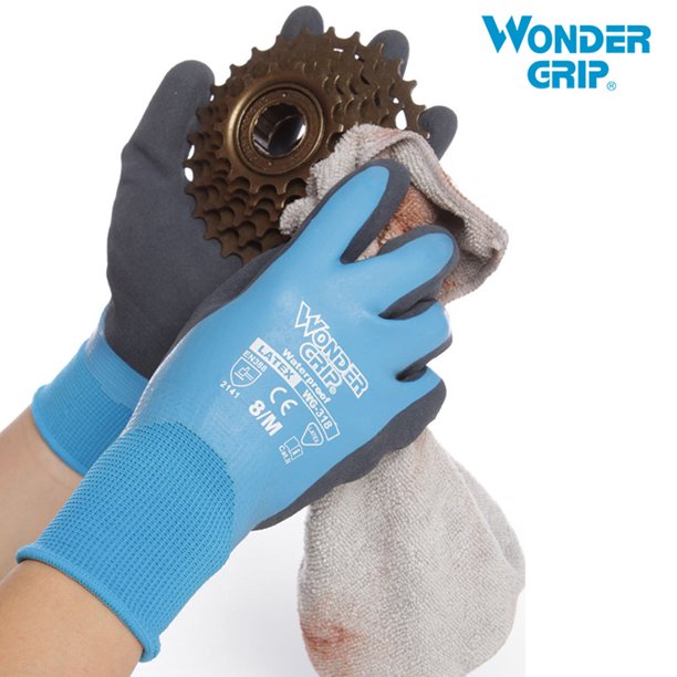 Wonder Grip - Guantes de trabajo impermeables
