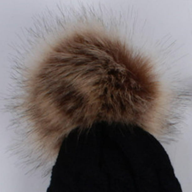 Healthbeauty20 - Gorro de invierno cálido con pompón para y niñas, gorro de  punto, bufanda gris perfke Sombrero de pompones para niños y niñas