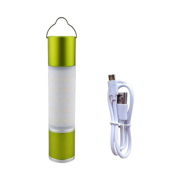 Mini Linterna Led Recargable Usb Bolsillo, 3pcs Zoom Camping