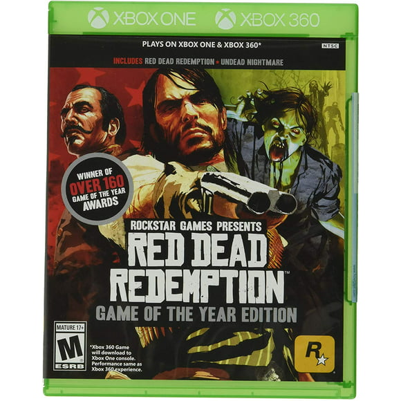 red dead redemption game of the year edition  xbox one and xbox 360 rockstars xbox one