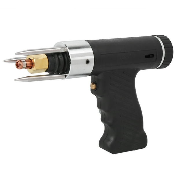 Pistola de soldadura de plástico con 4 tipos de pinzas - Negro - GOEIK