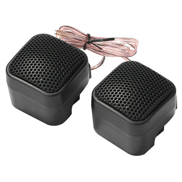 2x par de parlantes de tweeter cuadrados de 500 W para sistema de sonido  para automóviles shamjiam Tweeters cuadrados para audio de coche
