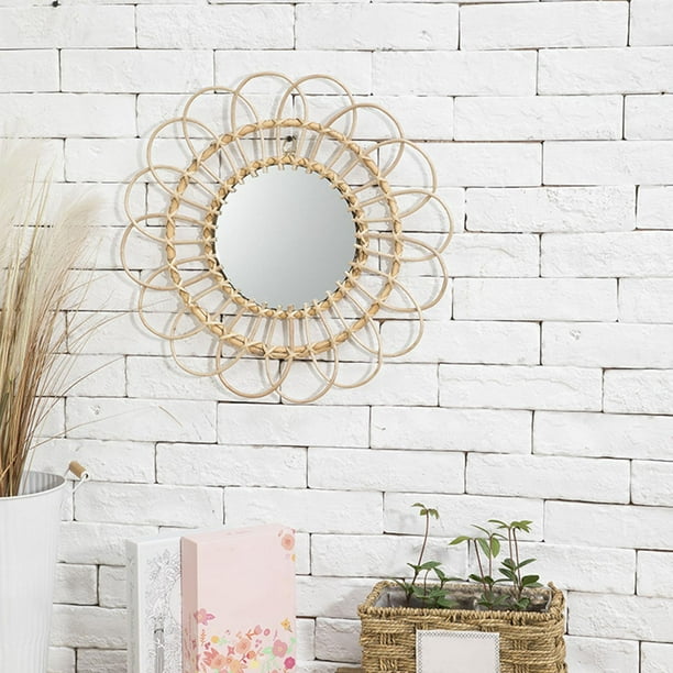 Pequeños espejos redondos de pared, juego de 3 accesorios para decoración  del hogar, para dormitorio, sala de estar y comedor