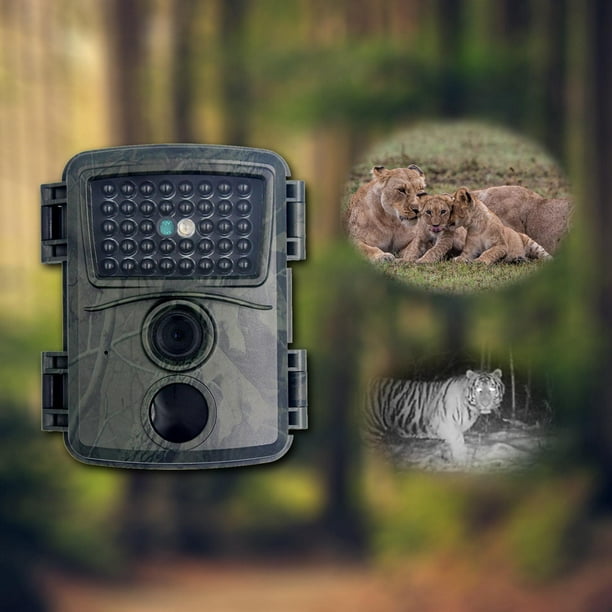 PR600 1080P Outdoor Trail Camera 1080P Video de Movimiento Por Infrarrojos  - Camuflaje verde Sunnimix camara de caza