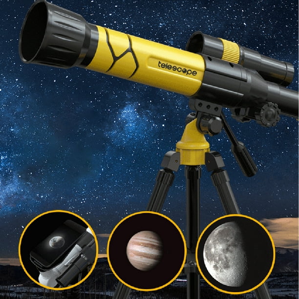 Telescopio Astronómico Profesional HD con Oculares Monoculares de