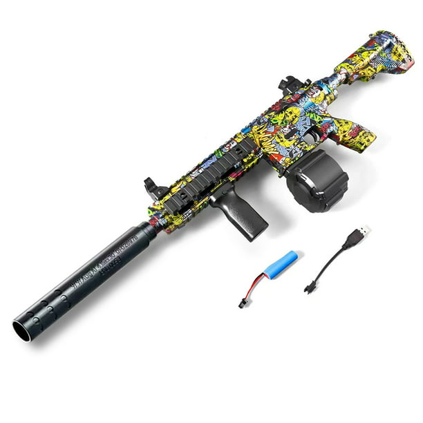 Comprar Pistola de bolas de Gel para adultos y niños, juguete Manual de  hidrogel Glock, pistola de agua para Paintball, armas para tiro CS