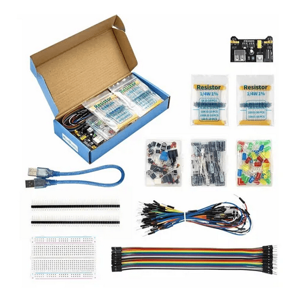 Kit De Componentes Electrónicos Malubero Multicolor