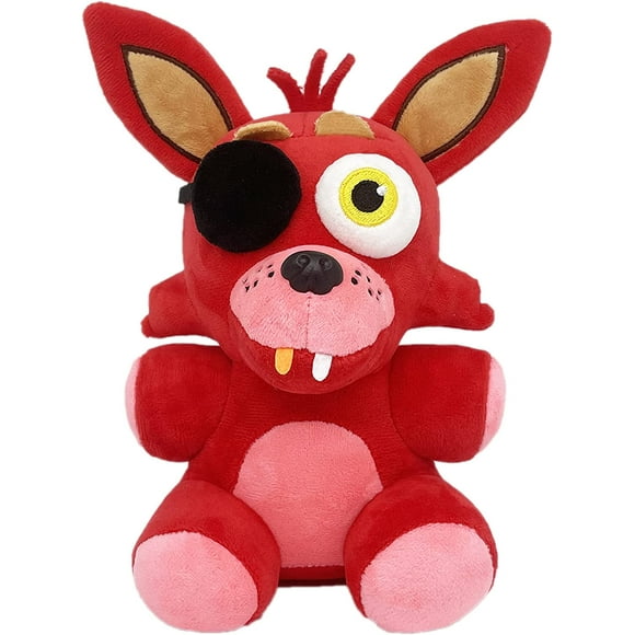 foxy plush  rojo negro  night plush animal de peluche regalos para niños niñas niños jamw sencillez