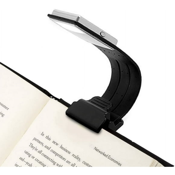 accesorios de iluminación y ventiladores reading lamp book clamp led book lamp with clip and continuously dimmable brightness portable and flexible task lights for kindle  ebook reader  book  ipad ormromra ln1670