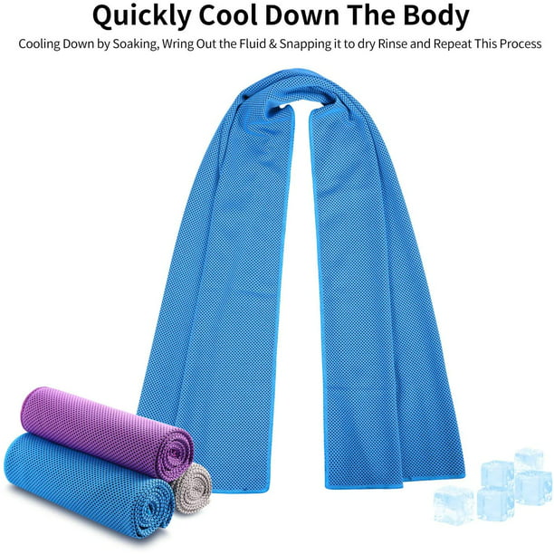 LueWeiLIFE Paquete de 1/2 toalla de gimnasio de lujo (40 x 13 pulgadas)  para sudor, 100% algodón orgánico, suave y absorbente, toalla de yoga y