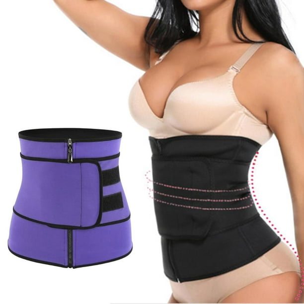 Fajas moldeadoras para mujer con control de abdomen, Púrpura