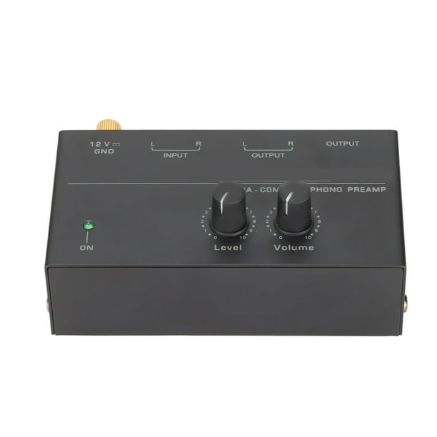 Preamplificador De Tocadiscos Con Control De Volumen