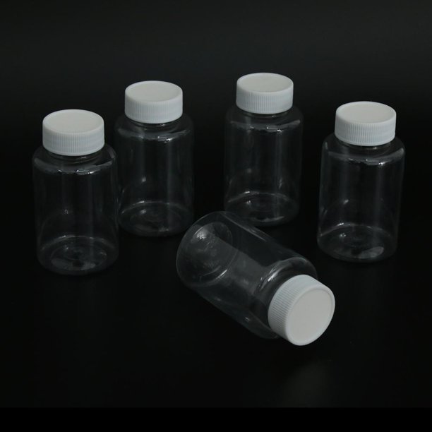 Envases Plasticos 100 Ml Muestras Con Tapa Plana X 30 Pzs