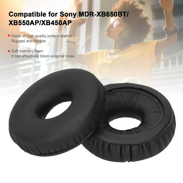 Almohadillas de repuesto para auriculares, para Sony MDR-XB550AP,  MDR-XB450AP, MDR-XB650BT, MDR, XB550AP, XB450AP