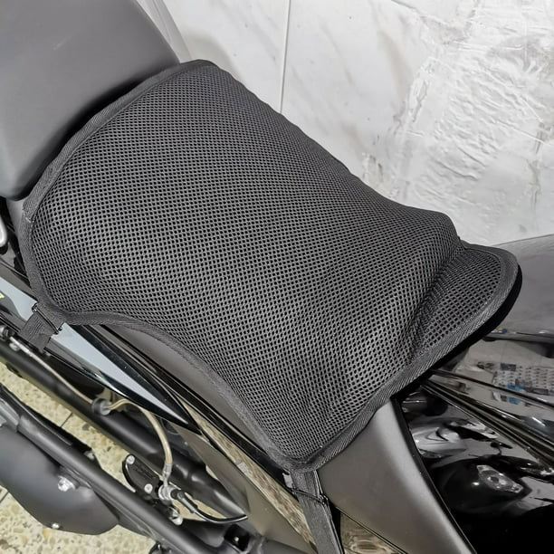 Cojín de asiento de gel para motocicleta, cojín de asiento de gel para  motocicleta Cubierta de malla DYNWAVEMX Cojín de asiento de motocicleta
