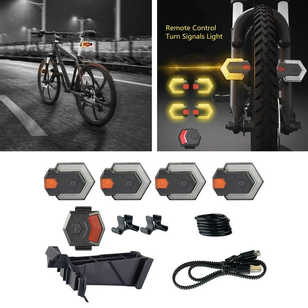 Luz trasera intermitentes, luz trasera de , luz trasera recargable por USB,  luz de advertencia de seguridad para , DYNWAVEMX luz trasera de bicicleta