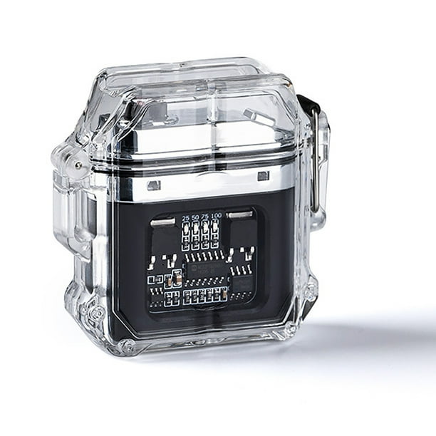 Encendedor eléctrico multifuncional a prueba de viento encendedor de pulso  para velas (negro) Likrtyny Libre de BPA