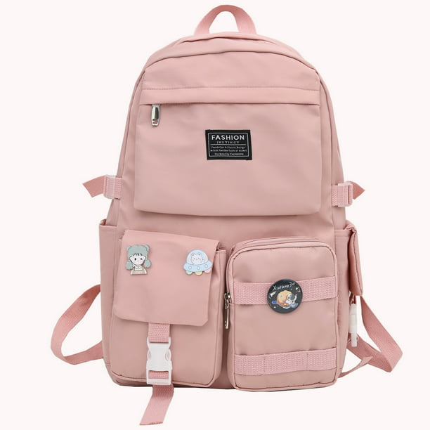 Mochila bonita para mujer, mochila para ordenador portátil a la moda, Bolso portátil  para chicas adolescentes Harajuku