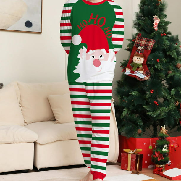 representación Cosquillas barro Conjunto de pijamas de Navidad, conjuntos de pijamas para hombres y mujeres  para parejas, ropa de do Baoblaze Pijamas Adultos | Walmart en línea