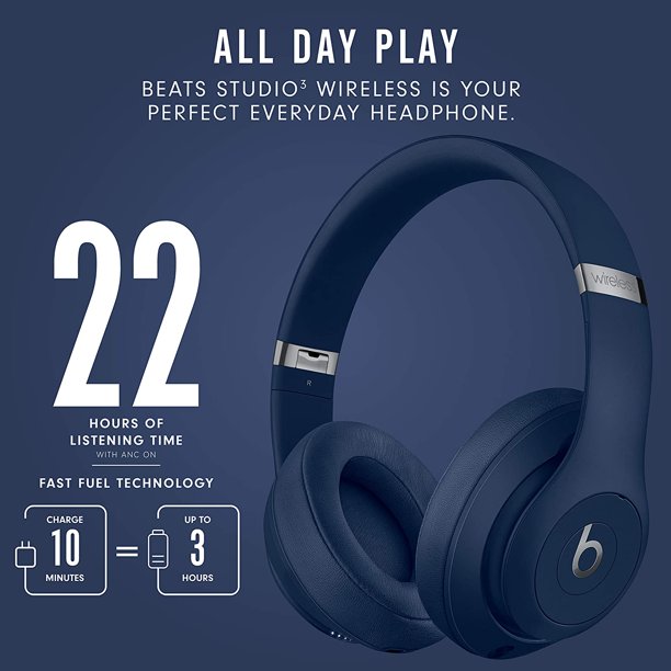 Auriculares Beats Studio3 Wireless Over Ear con cancelaci n de