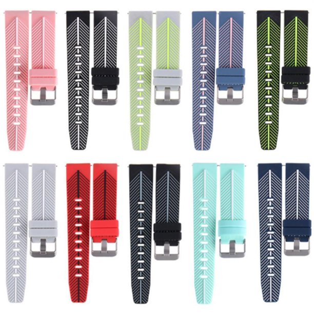 Correas de nylon a rayas para Amazfit GTR 3 / 3 PRO