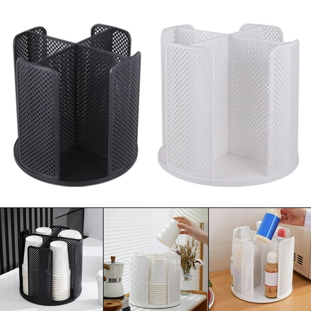 Soporte de Taza de Café Desechable de Plástico, Dispensador de Soporte de  Tapa de Taza de Papel Desechable para Hogar, Oficina, Cafetería,  Restaurante 2 compartimentos Baoblaze Organizador de porta tazas