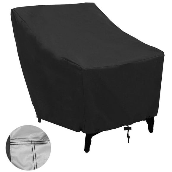 jm cubierta de la silla cubierta impermeable silla cubierta de polvo silla cubierta de tela oxford silla al aire libre cubierta impermeable 70  79  102 cm 1 pieza negro electrónica