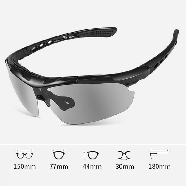 Comprar Gafas de ciclismo para deportes al aire libre, gafas de sol para  hombre y mujer, gafas de ciclismo para bicicleta de montaña, gafas de sol  Uv400