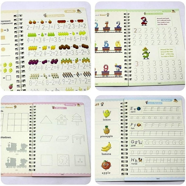 Cuaderno Mágico - Caligrafía y Dibujo – Home & Kitchen